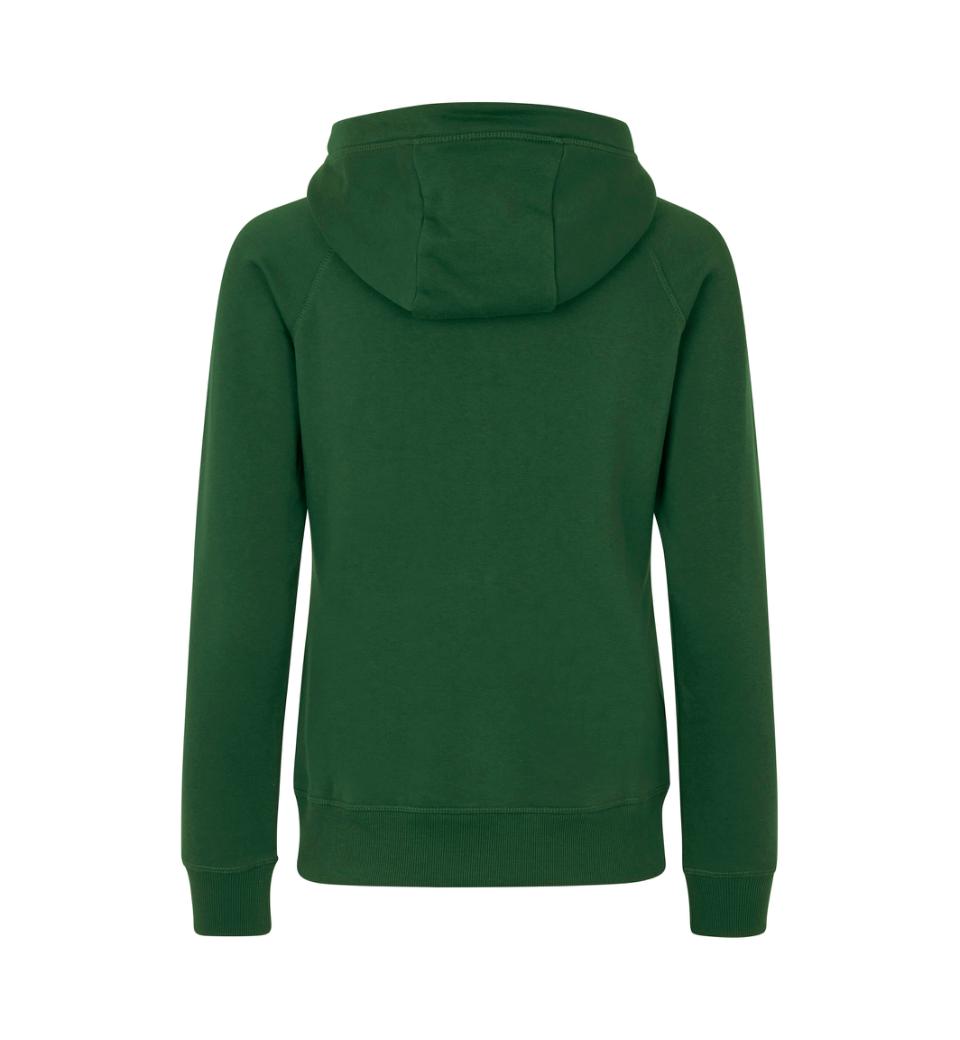 CORE hoodie zip ID IDENTITY Flaskegrøn med lynlås - Billede 2