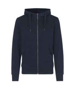 CORE hoodie zip ID IDENTITY Navy med lynlås