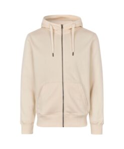 CORE hoodie zip ID IDENTITY Off-white med lynlås