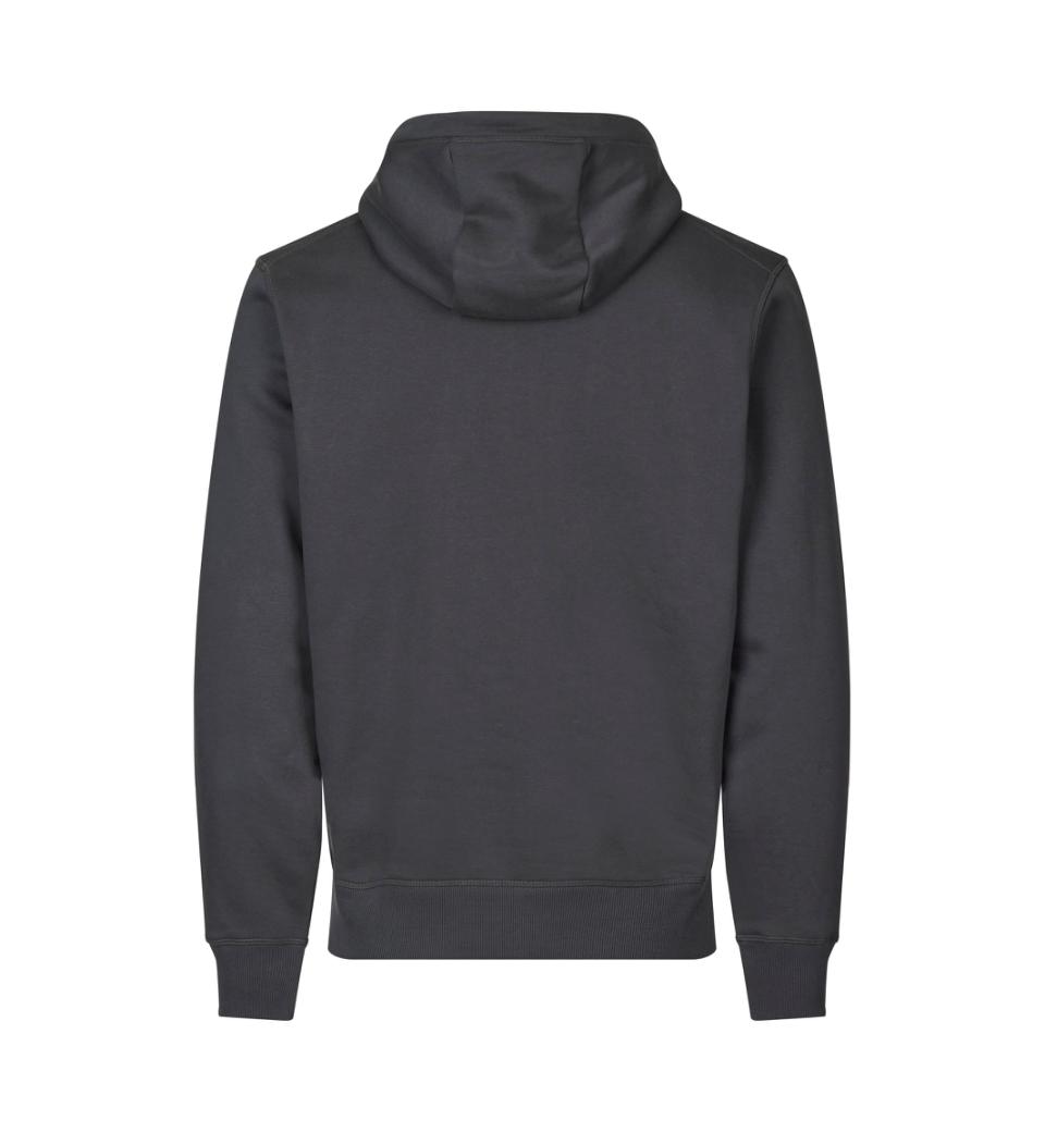 CORE hoodie zip ID IDENTITY Koks Grå med lynlås - Billede 2