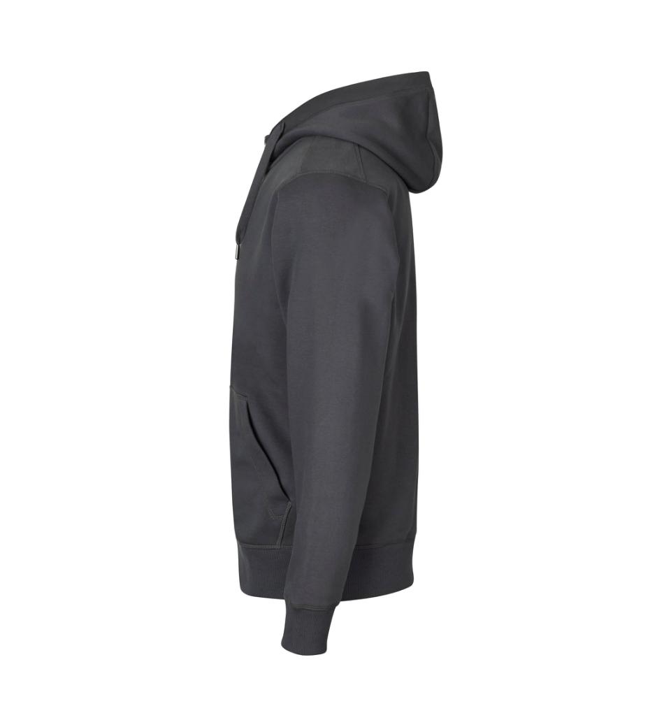 CORE hoodie zip ID IDENTITY Koks Grå med lynlås - Billede 3