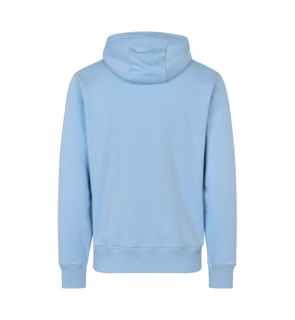 CORE hoodie zip ID IDENTITY Lys Blå med lynlås - Billede 2