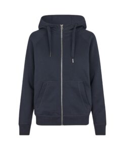 CORE hoodie zip ID IDENTITY Navy med lynlås
