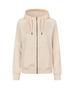 CORE hoodie zip ID IDENTITY Off-white med lynlås
