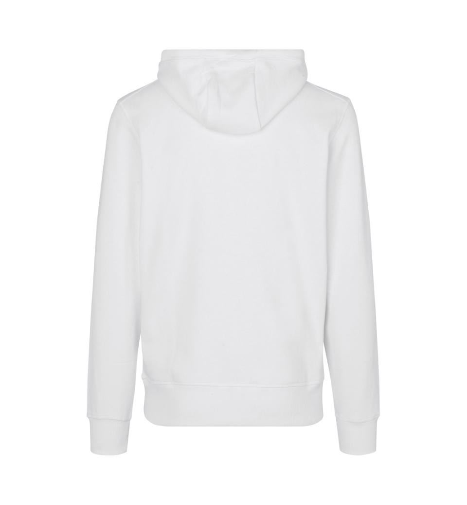 CORE hoodie zip ID IDENTITY Hvid med lynlås - Billede 2