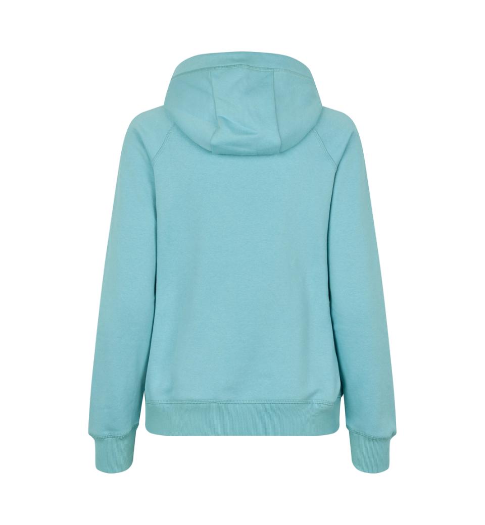 CORE hoodie ID IDENTITY Støvet Aqua - Billede 2