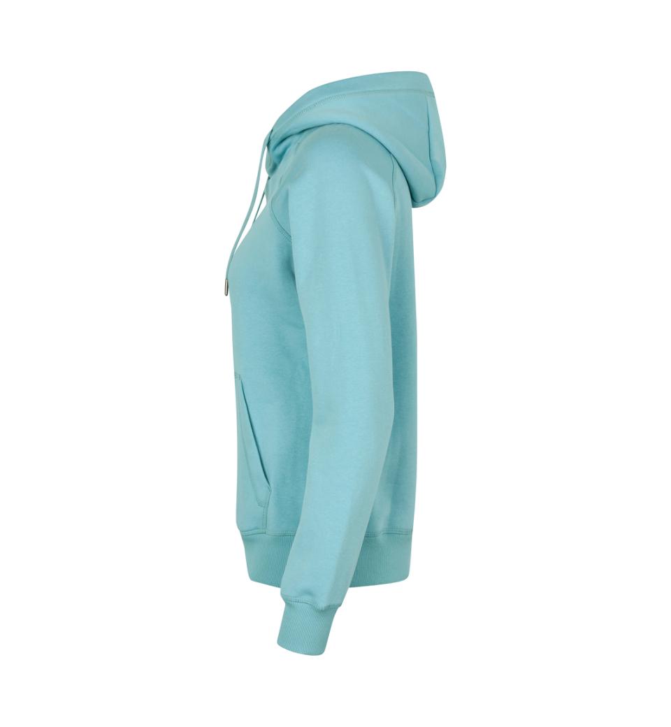 CORE hoodie ID IDENTITY Støvet Aqua - Billede 3